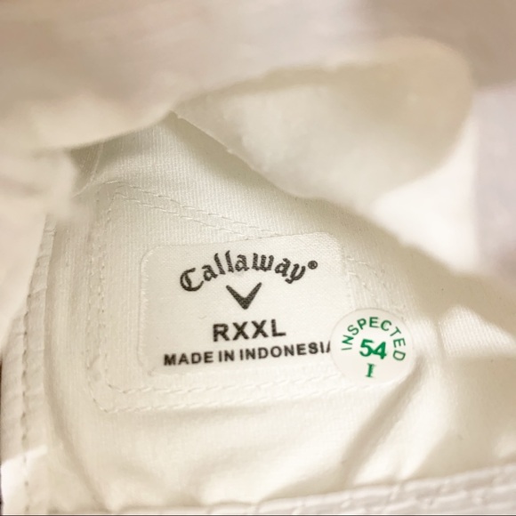 Callaway Weather Spann Right Hand White Golf Glove XXL - Picture 10 of 11